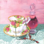 Age of Elegance 3, acrylic on canvas, £95