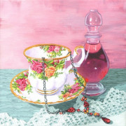 Age of Elegance 3, acrylic on canvas, £95