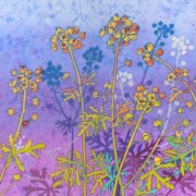 Malva, acrylic on canvas, 40 by 40cm £195