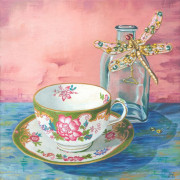 Age of Elegance 2, acrylic on canvas, 20 by 20cm, £95