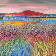 Rubers Law, acrylic on canvas, 30 by 30cm £180