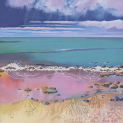 'Sargasso Sea', acrylic on canvas, 30 by 30cm, £180